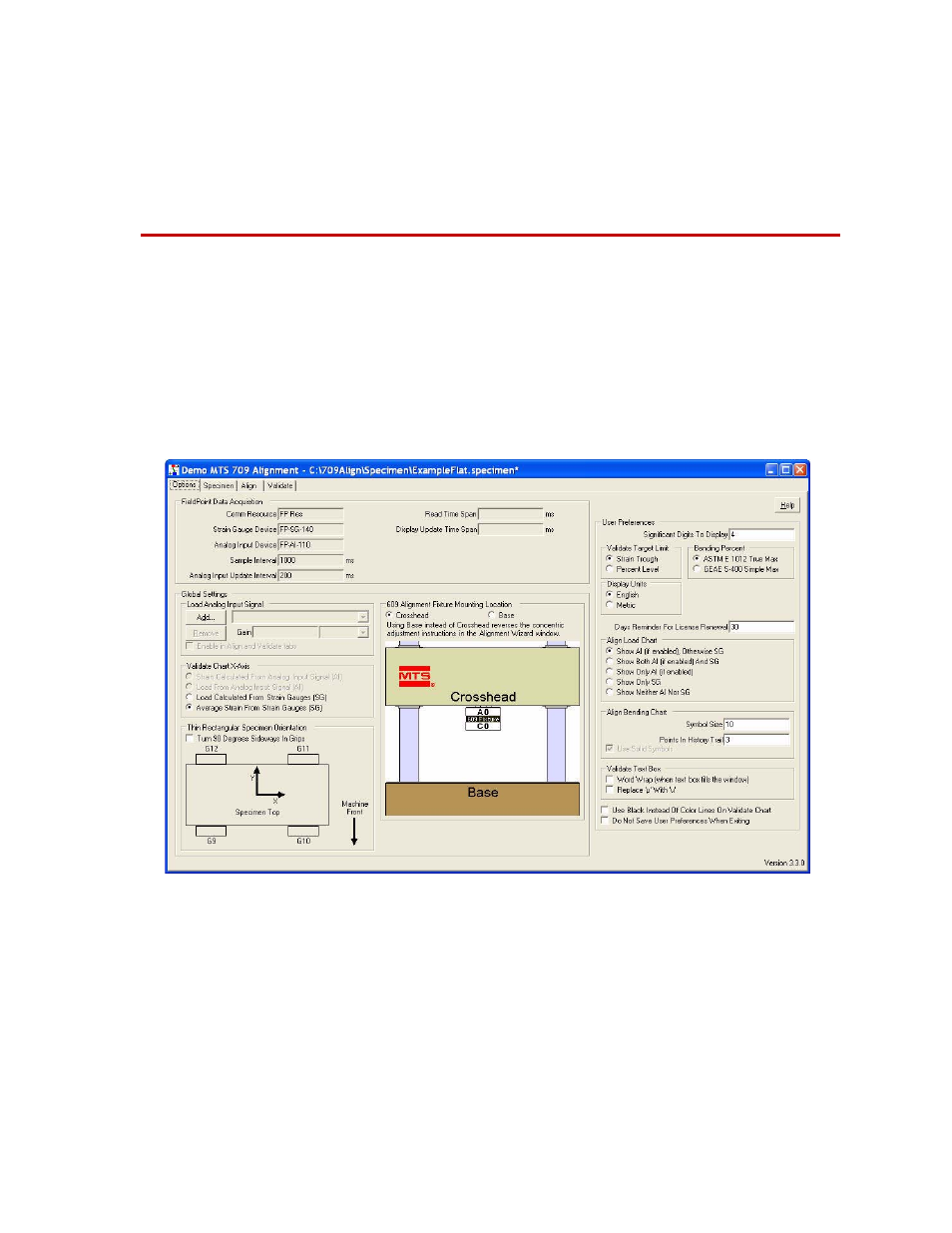 MTS 709 Alignment System User Manual | Page 65 / 158