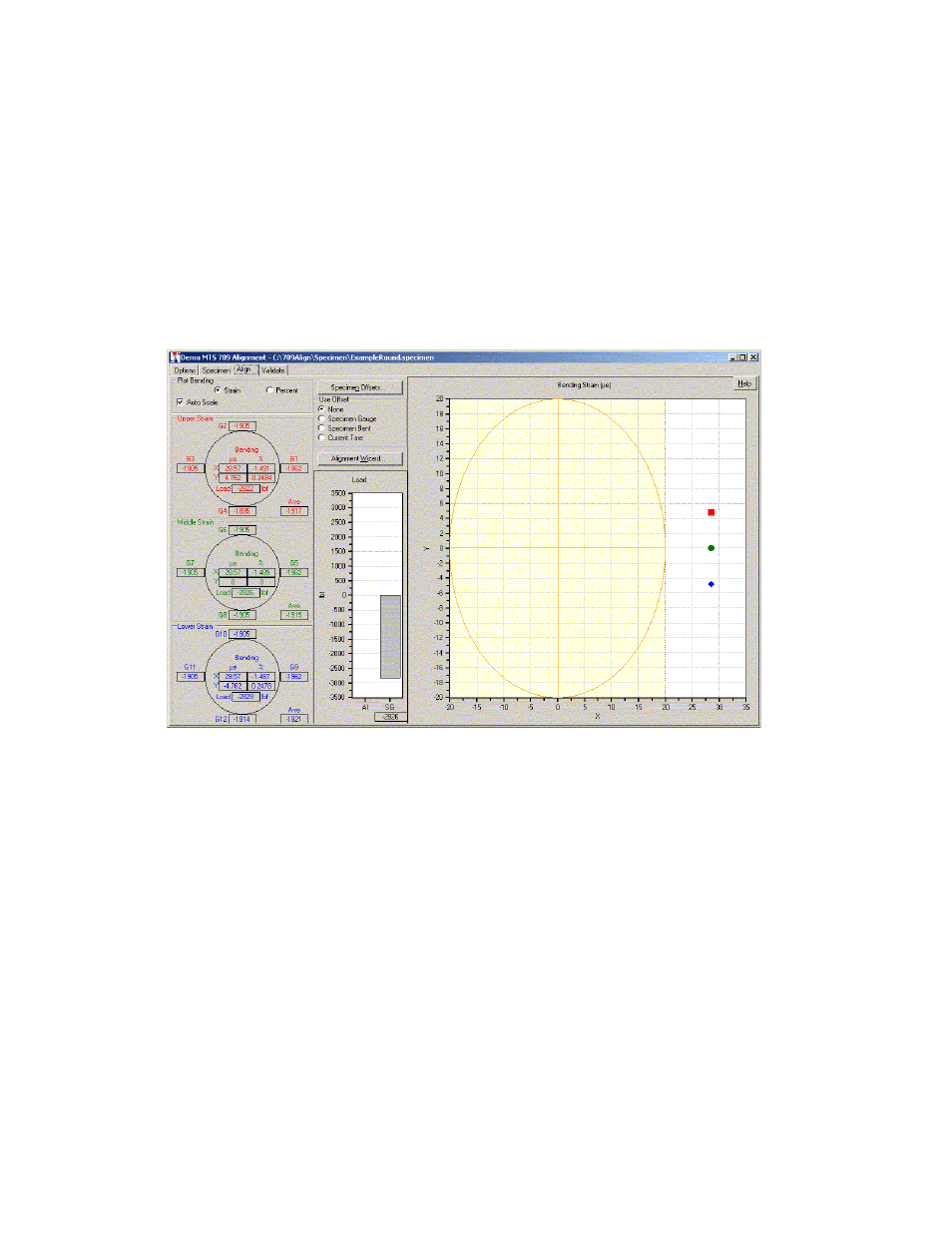 Chart interaction | MTS 709 Alignment System User Manual | Page 94 / 158