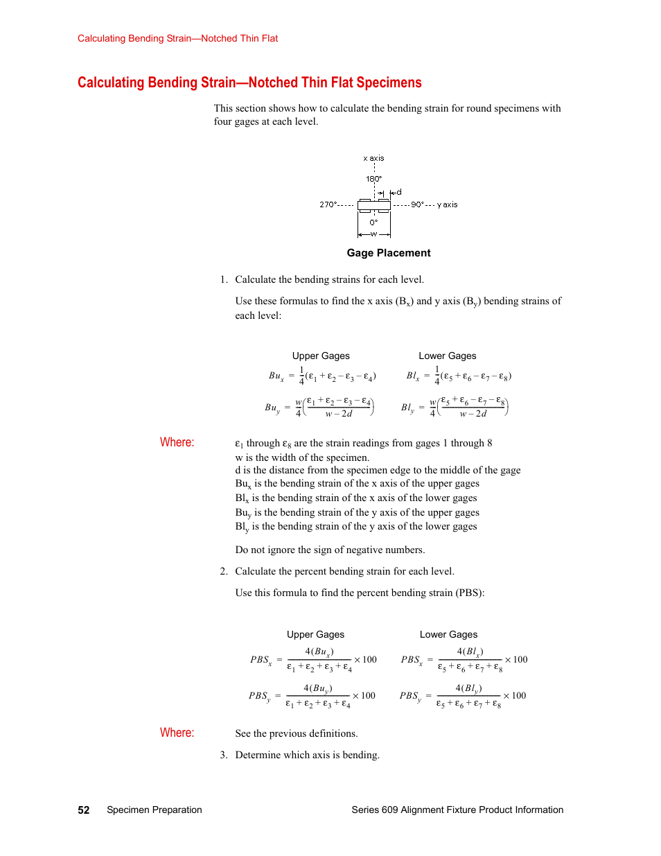 Where | MTS Series 609 Alignment Fixture User Manual | Page 52 / 70
