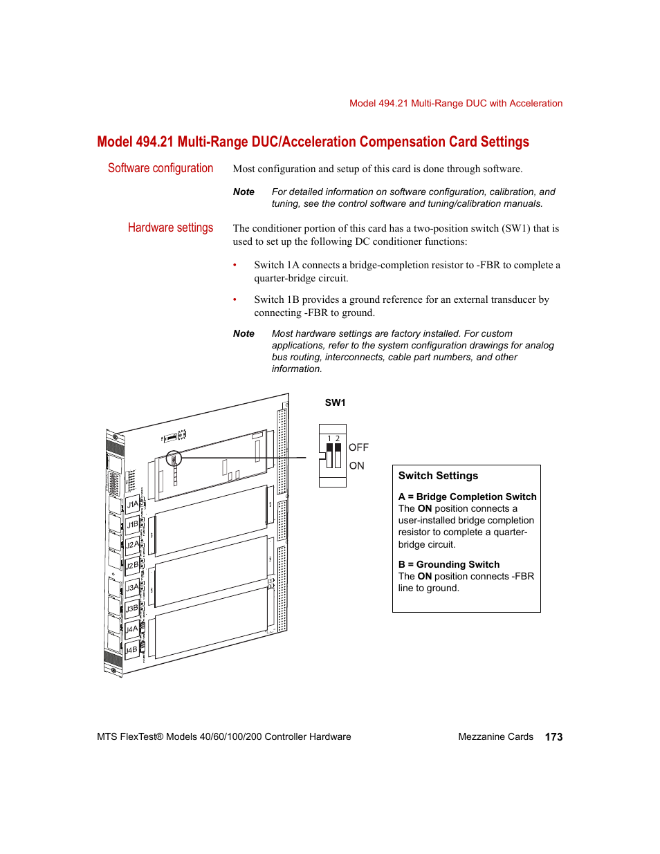 MTS FlexTest Models 200 User Manual | Page 173 / 344