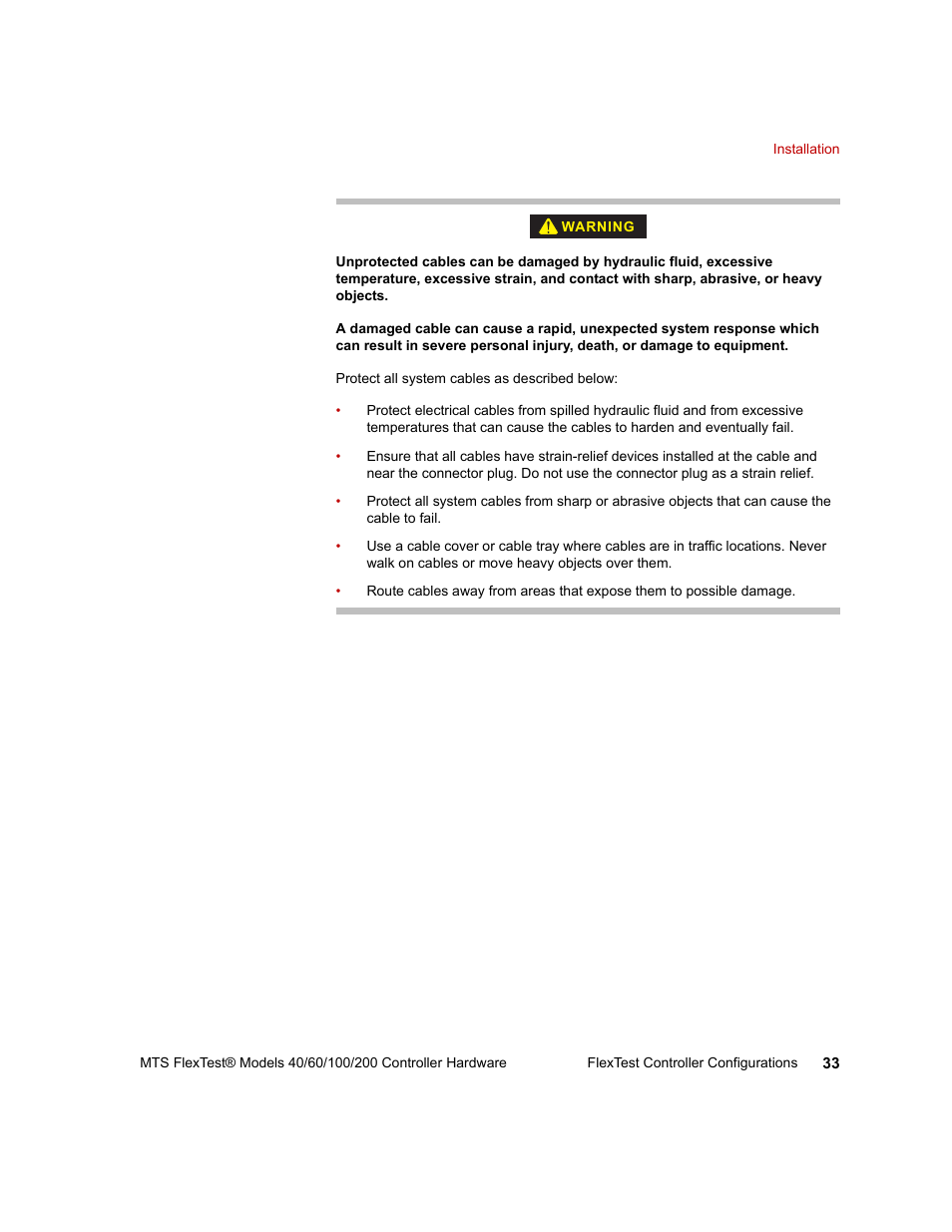 MTS FlexTest Models 200 User Manual | Page 33 / 344