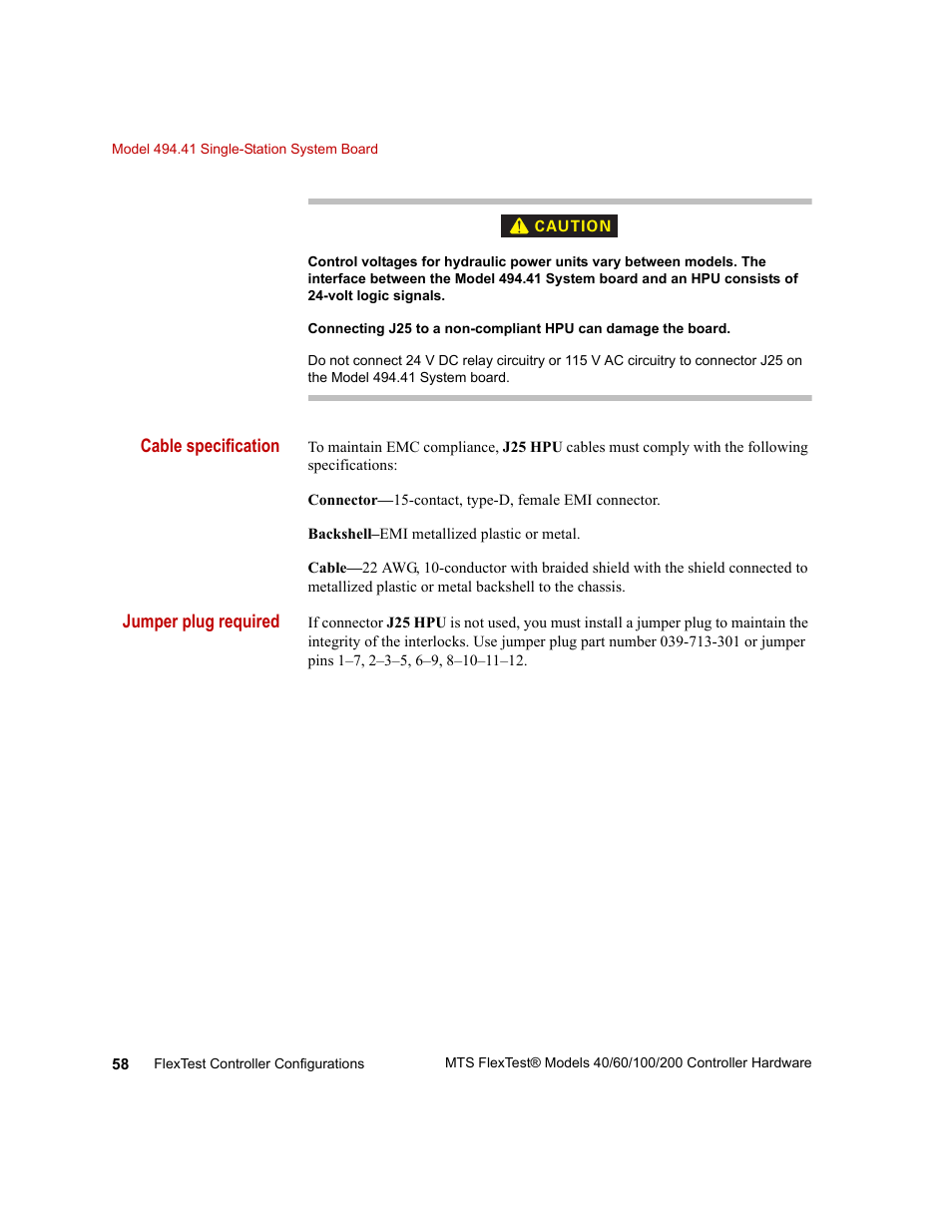 MTS FlexTest Models 200 User Manual | Page 58 / 344