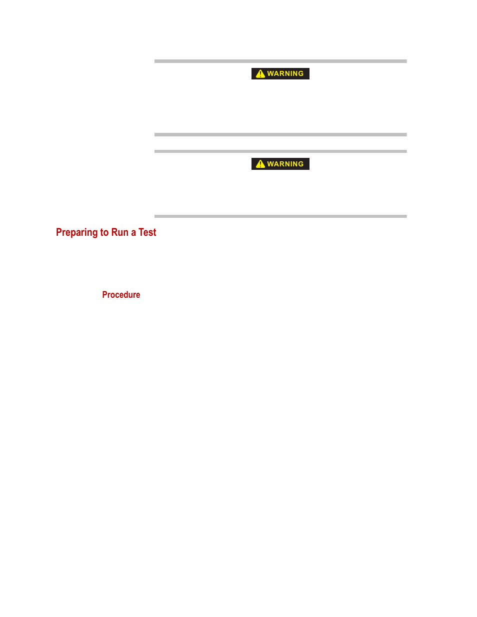 Preparing to run a test, Preparing to run a test 32 | MTS Series 653 High-Temperature Furnaces User Manual | Page 32 / 38