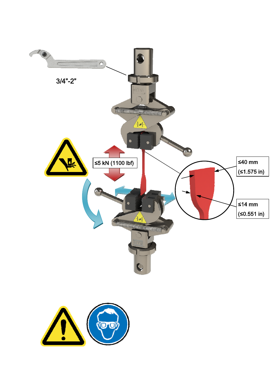 MTS Scissor-Style-5 kN User Manual | Page 2 / 2