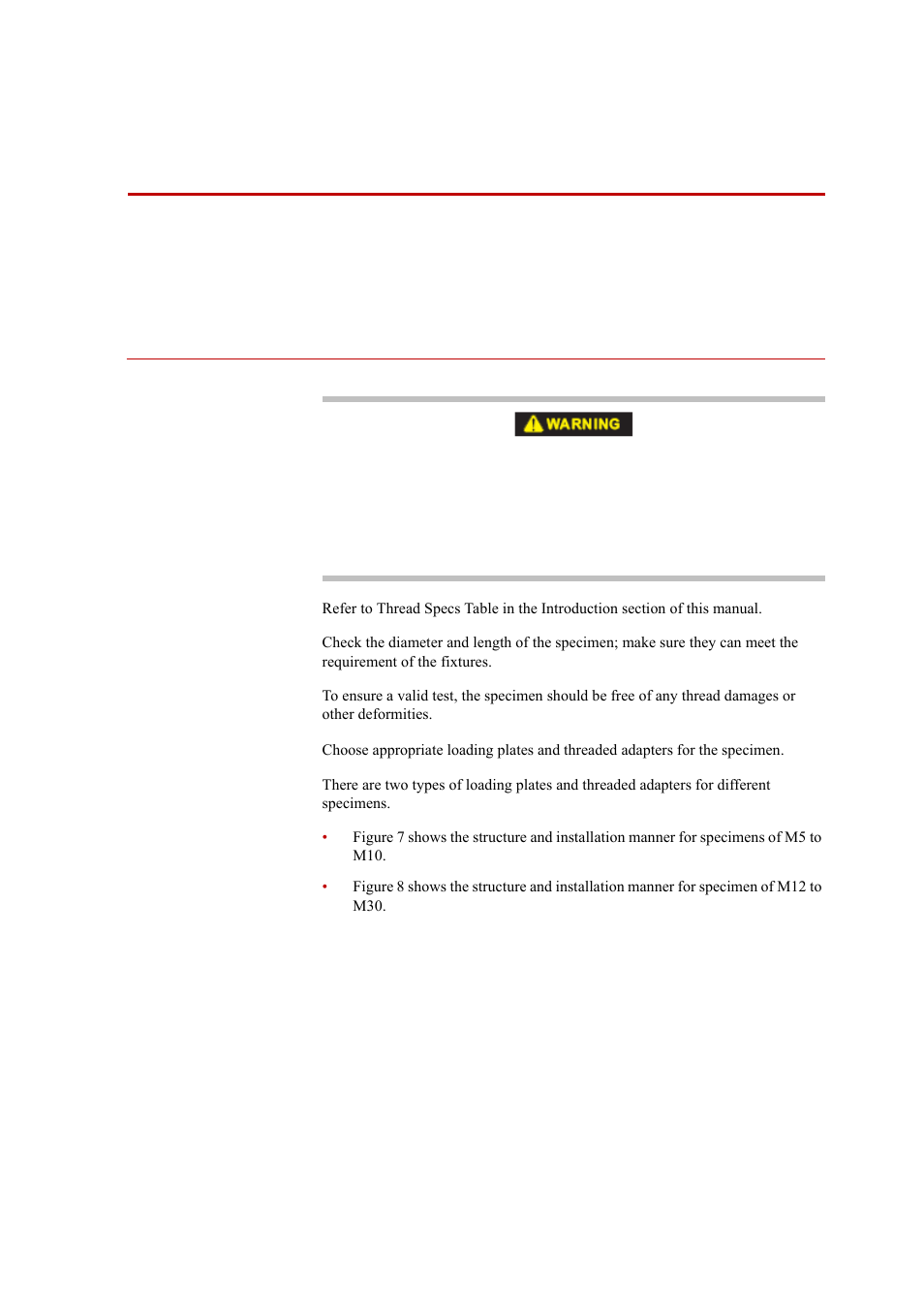 Operation, Bolt tests, Operation 21 | Bolt tests 21 | MTS Nut Grips User Manual | Page 21 / 32