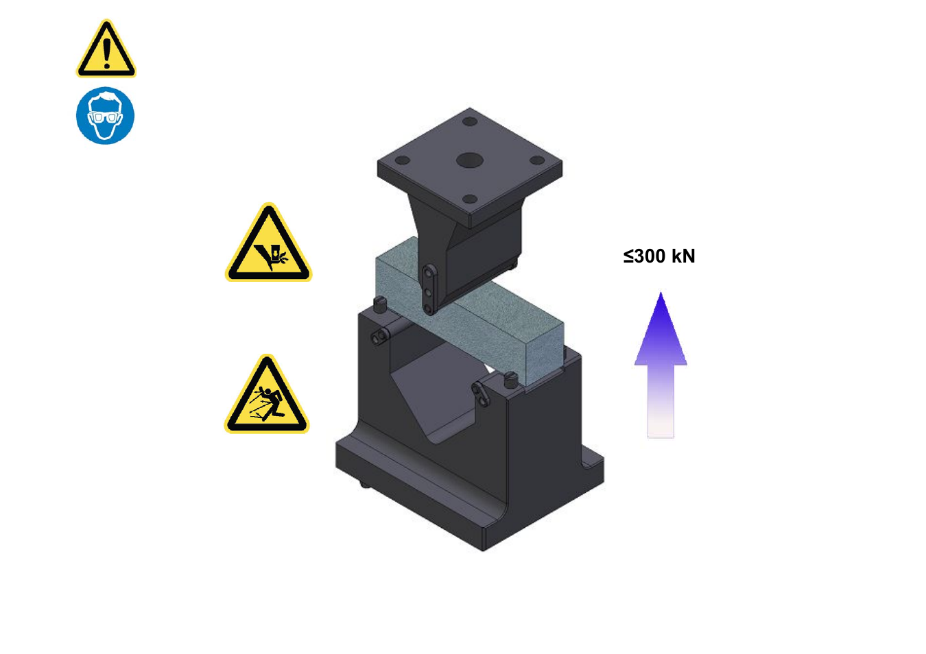 MTS Flexural Fixture for Cement-300 kN User Manual | Page 2 / 2