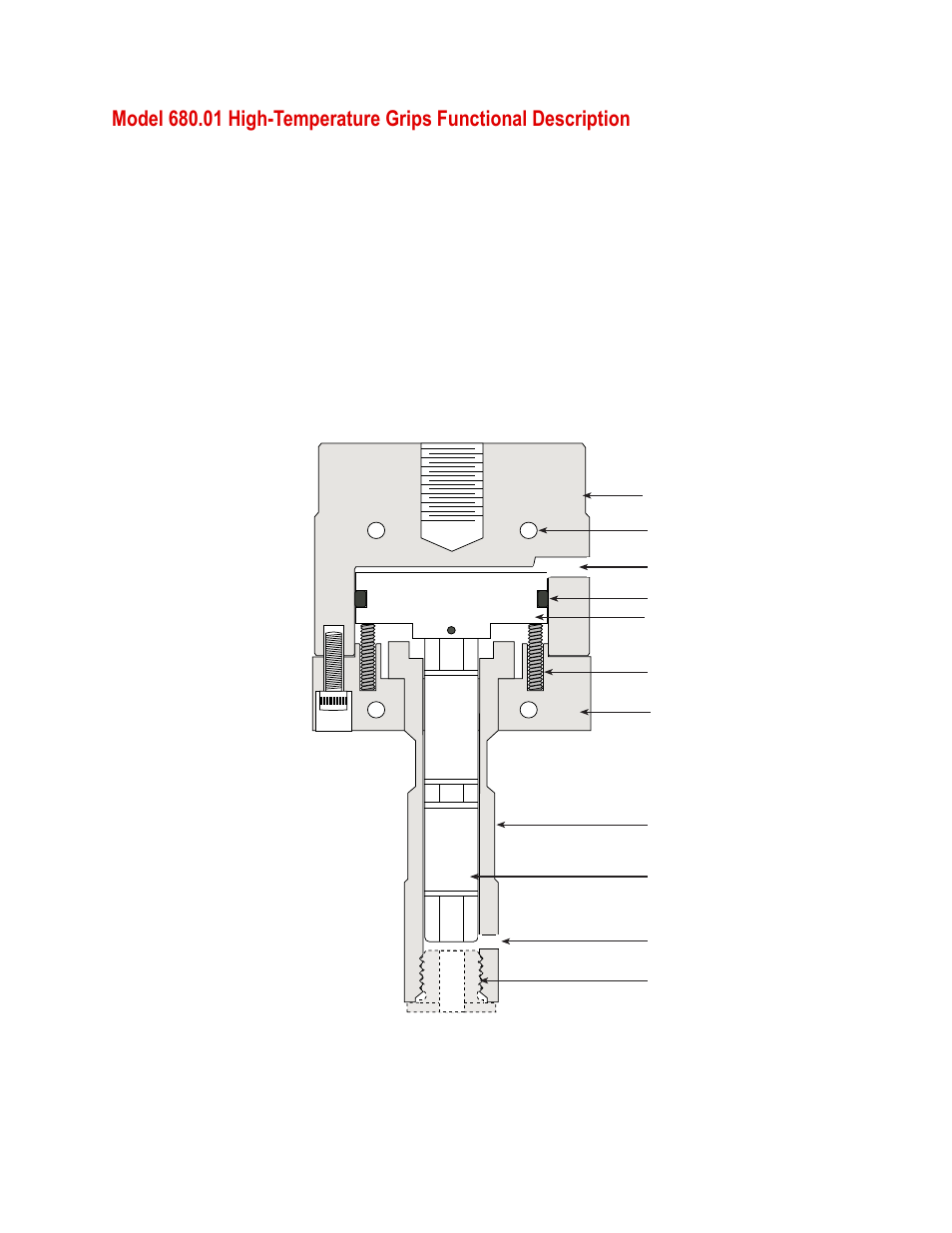 MTS Model 680-01 High-Temperature Grips User Manual | Page 14 / 44