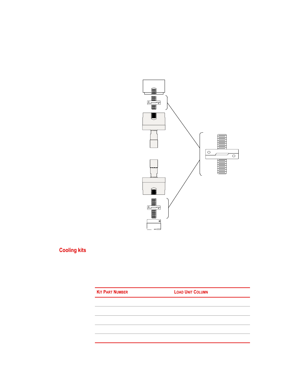 Cooling kits | MTS Model 680-01 High-Temperature Grips User Manual | Page 16 / 44