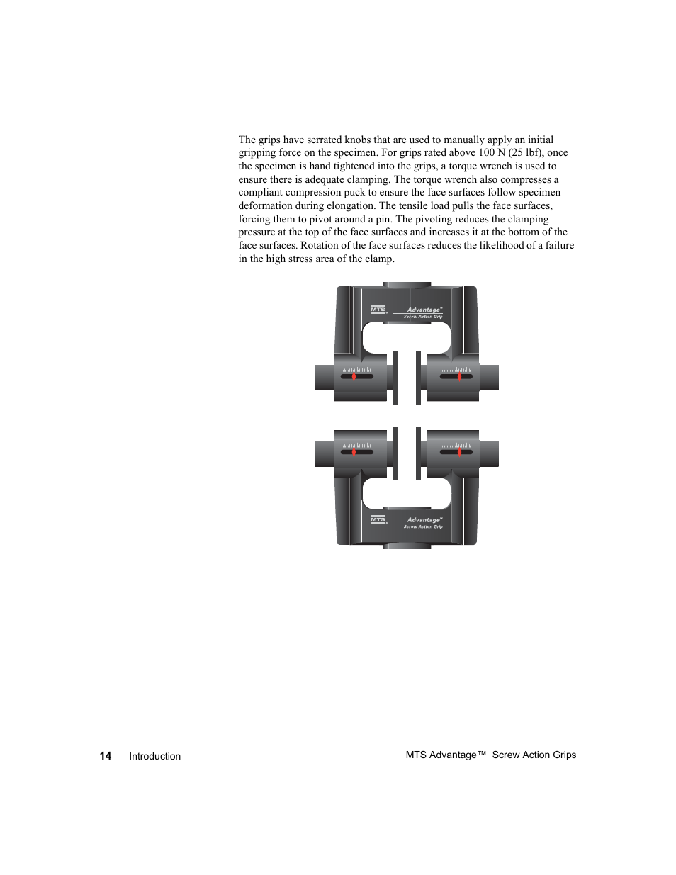 MTS Advantage Screw Action Grip User Manual | Page 14 / 46