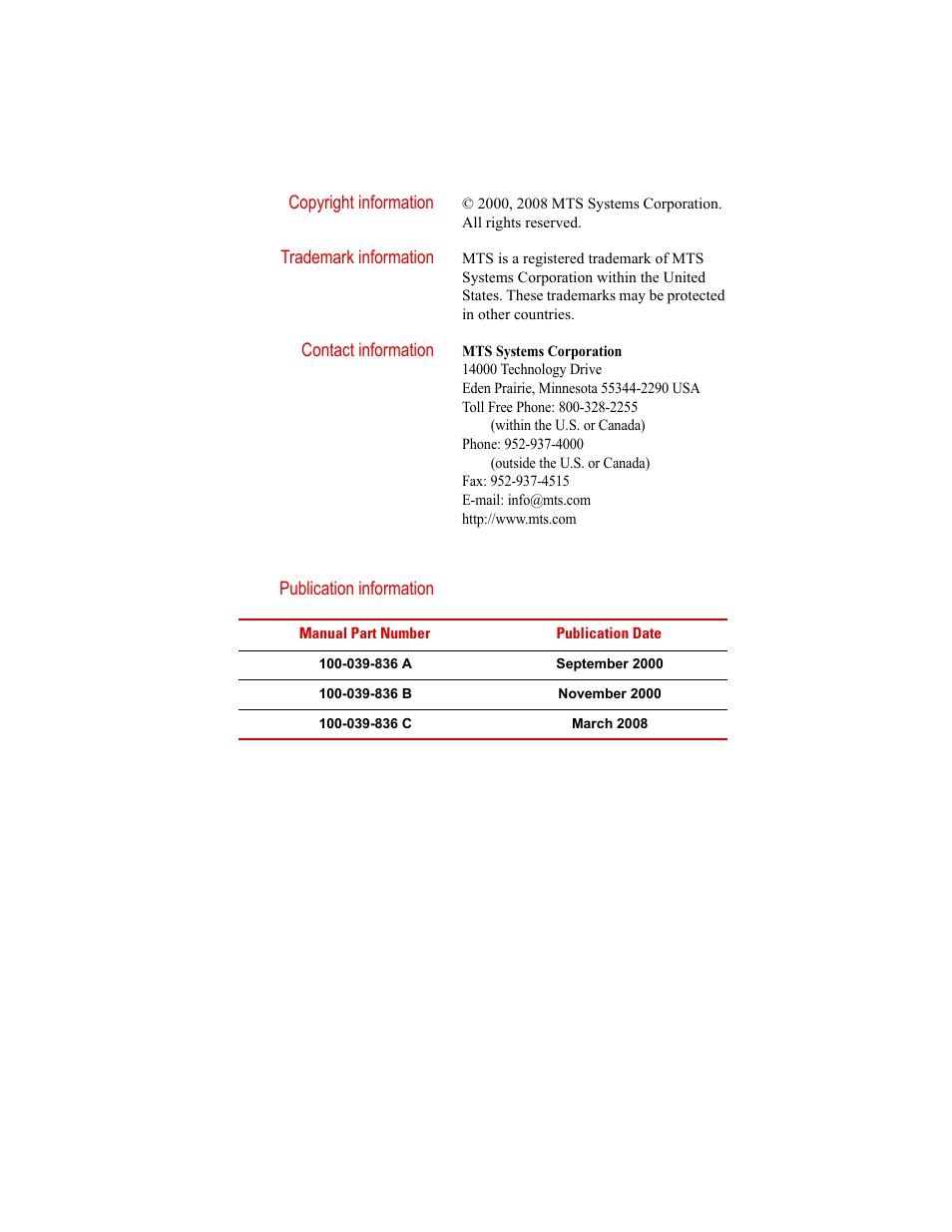 MTS Eccentric Roller Grips User Manual | Page 2 / 12