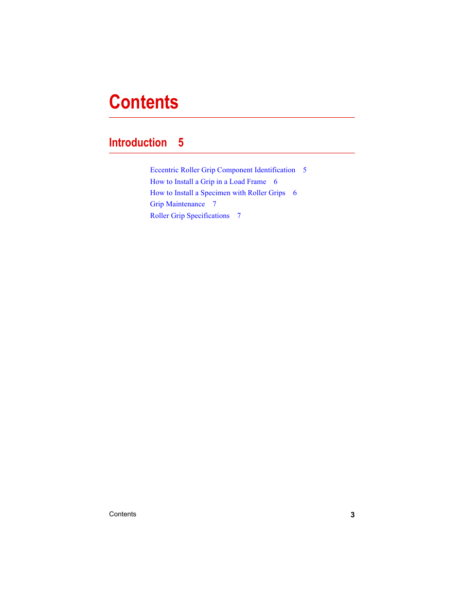 MTS Eccentric Roller Grips User Manual | Page 3 / 12