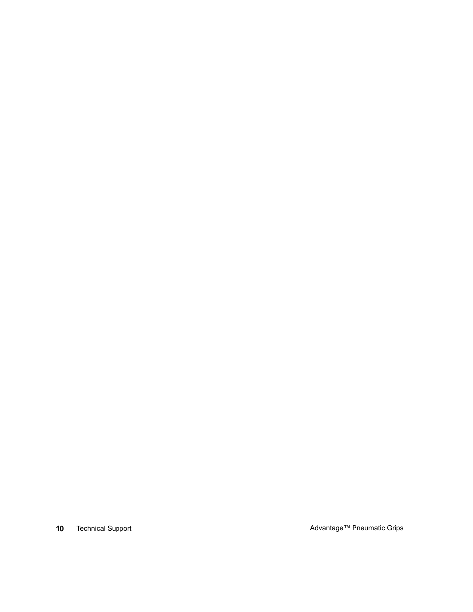 MTS Advantage Pneumatic Grips User Manual | Page 10 / 58