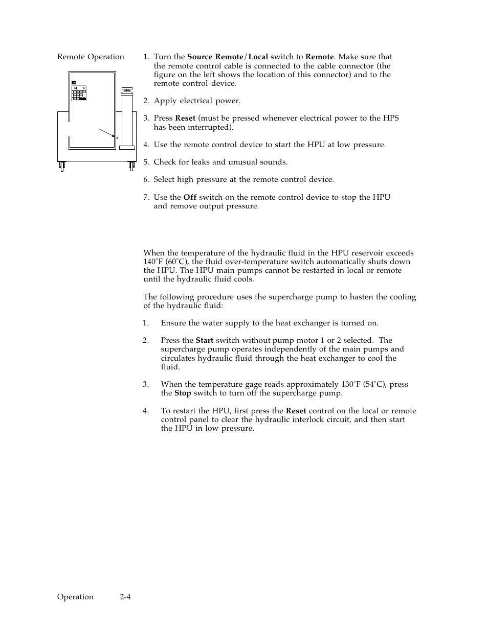 3 supercharge pump operation | MTS Hydraulic Power Unit Model 506-92 User Manual | Page 12 / 49