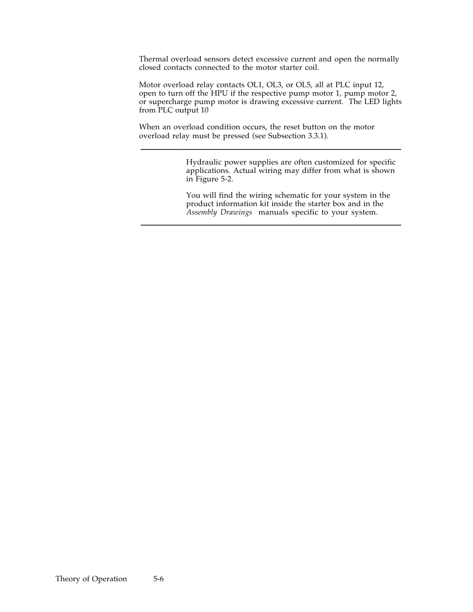 MTS Hydraulic Power Unit Model 506-92 User Manual | Page 43 / 49
