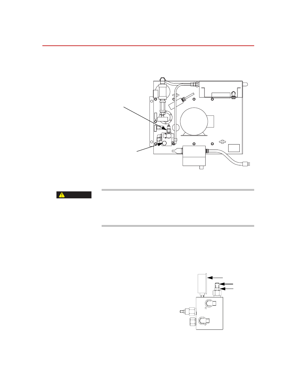 Adjusting the output pressure, Adjusting the output pressure 23, Factory set to 6.9 mpa (1000 psi). see | MTS Model 512-01 Hydraulic Power Unit User Manual | Page 23 / 27