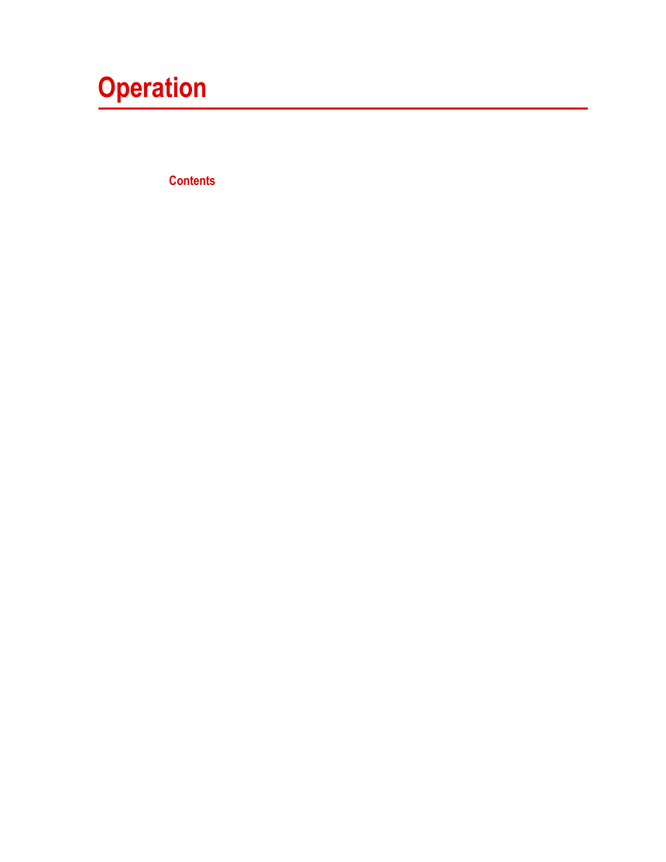 Operation, Operation 37 | MTS Series 505 SilentFlo Hydraulic Power Unit Model 505-11 User Manual | Page 37 / 90