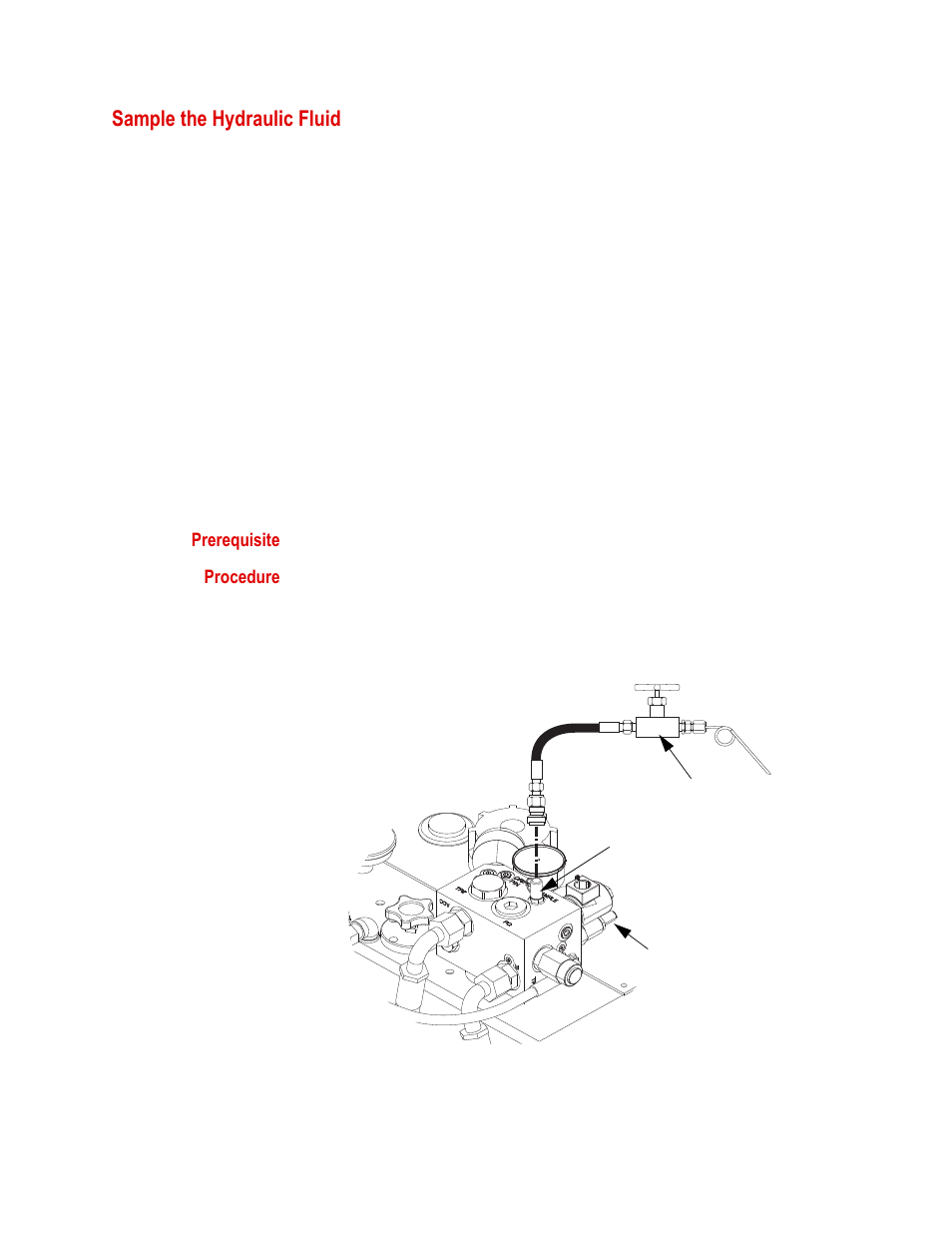 Sample the hydraulic fluid, Sample the hydraulic fluid 62 | MTS Series 505 SilentFlo Hydraulic Power Unit Model 505-11 User Manual | Page 62 / 90