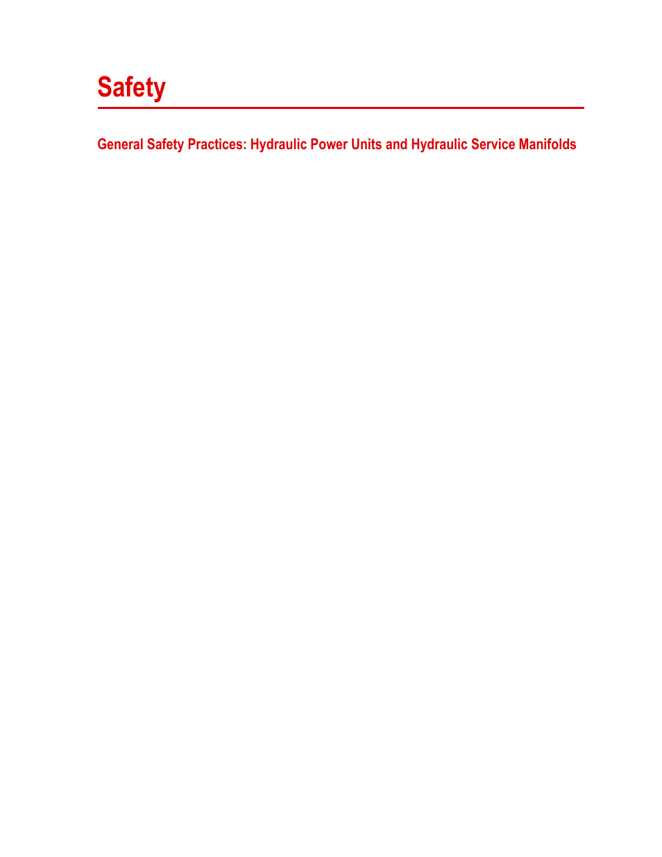 Safety, Safety 23 | MTS Series 505 SilentFlo Hydraulic Power Unit Model 505-30 User Manual | Page 23 / 90