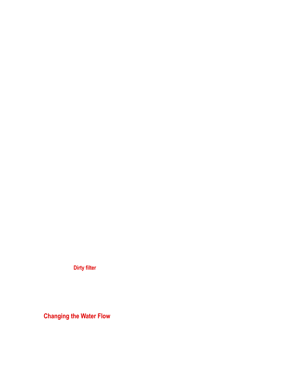 Changing the water flow, Changing the water flow 43 | MTS Series 505 SilentFlo Hydraulic Power Unit Model 505-30 User Manual | Page 43 / 90