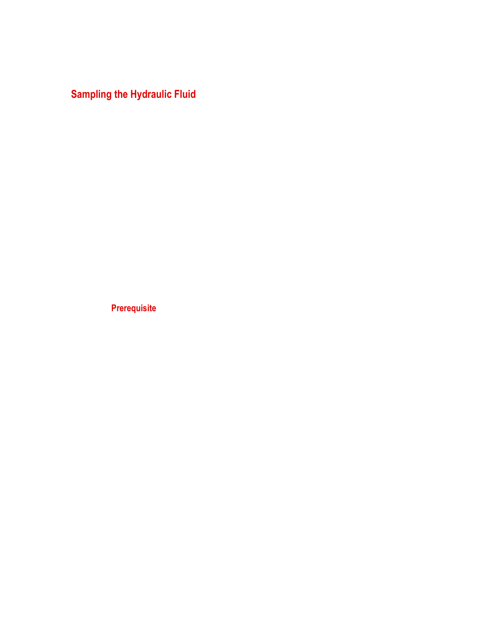 Sampling the hydraulic fluid, Sampling the hydraulic fluid 63 | MTS Series 505 SilentFlo Hydraulic Power Unit Model 505-30 User Manual | Page 63 / 90