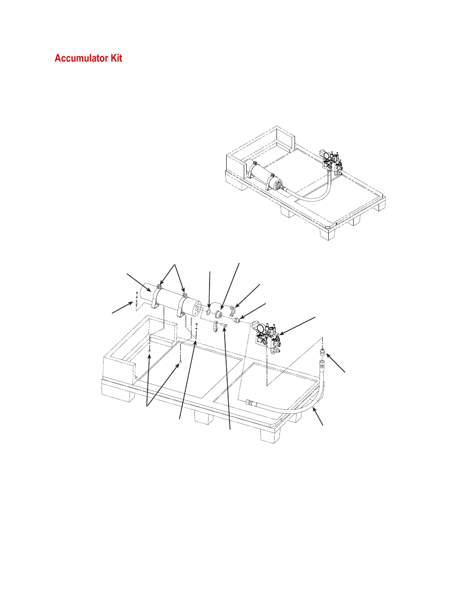 Accumulator kit, Accumulator kit 72 | MTS Series 505 SilentFlo Hydraulic Power Unit Model 505-30 User Manual | Page 72 / 90