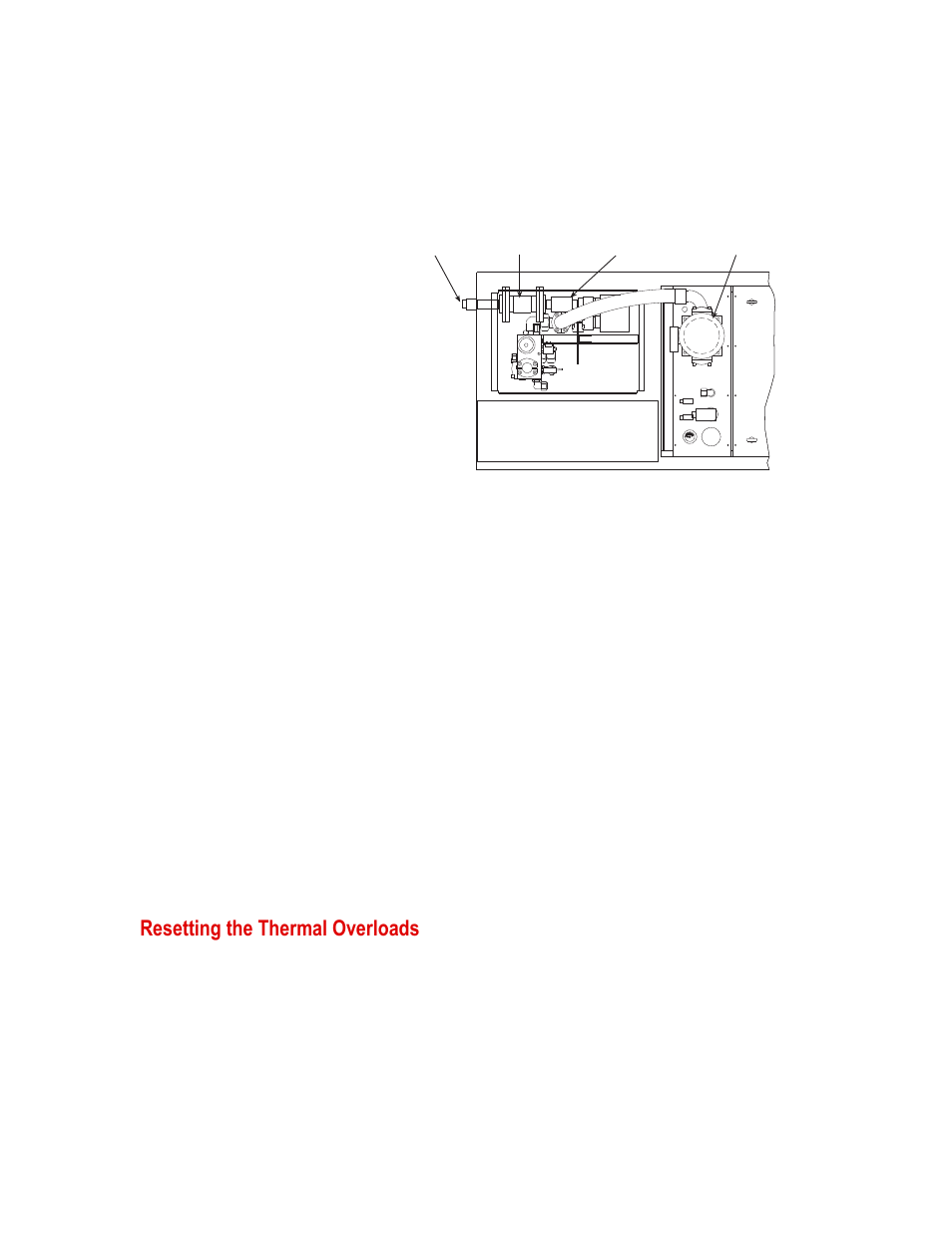 Resetting the thermal overloads, Resetting the thermal overloads 79 | MTS Series 505 SilentFlo Hydraulic Power Unit Model 505-180 User Manual | Page 79 / 118