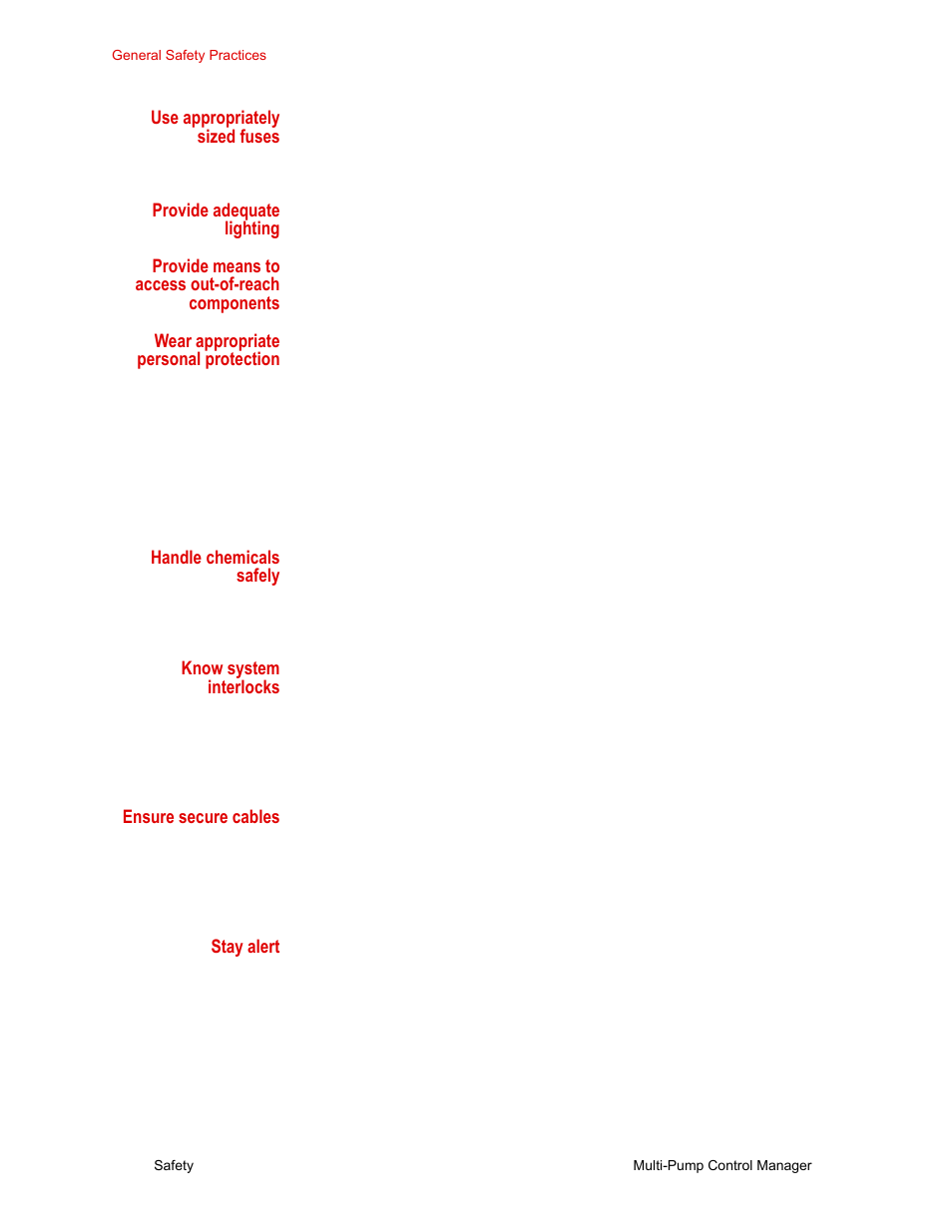 MTS Multi-Pump Control Manager User Manual | Page 12 / 40