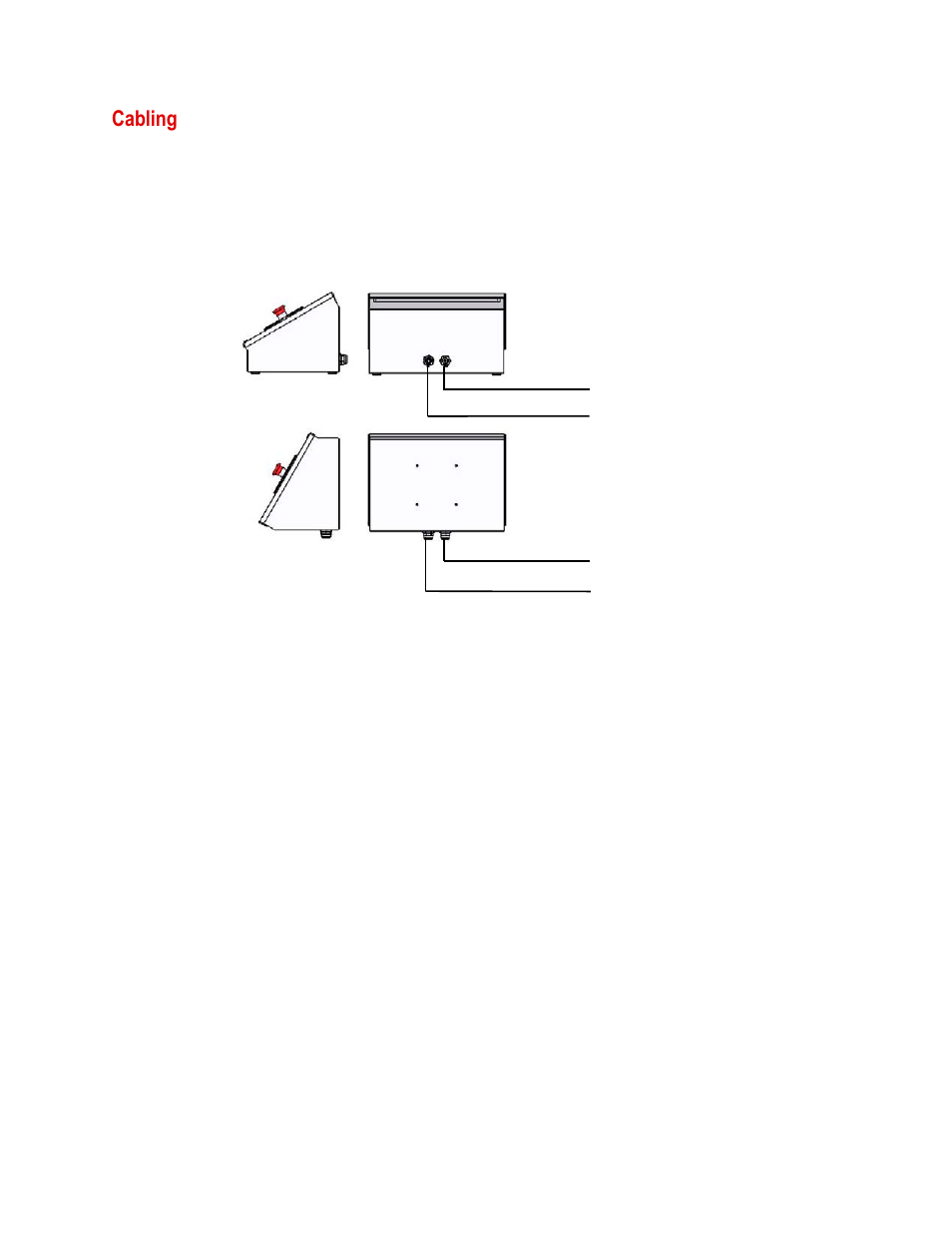 Cabling, Cabling 12 | MTS Multi-Pump Control Manager Remote Human-Machine Interface User Manual | Page 14 / 34