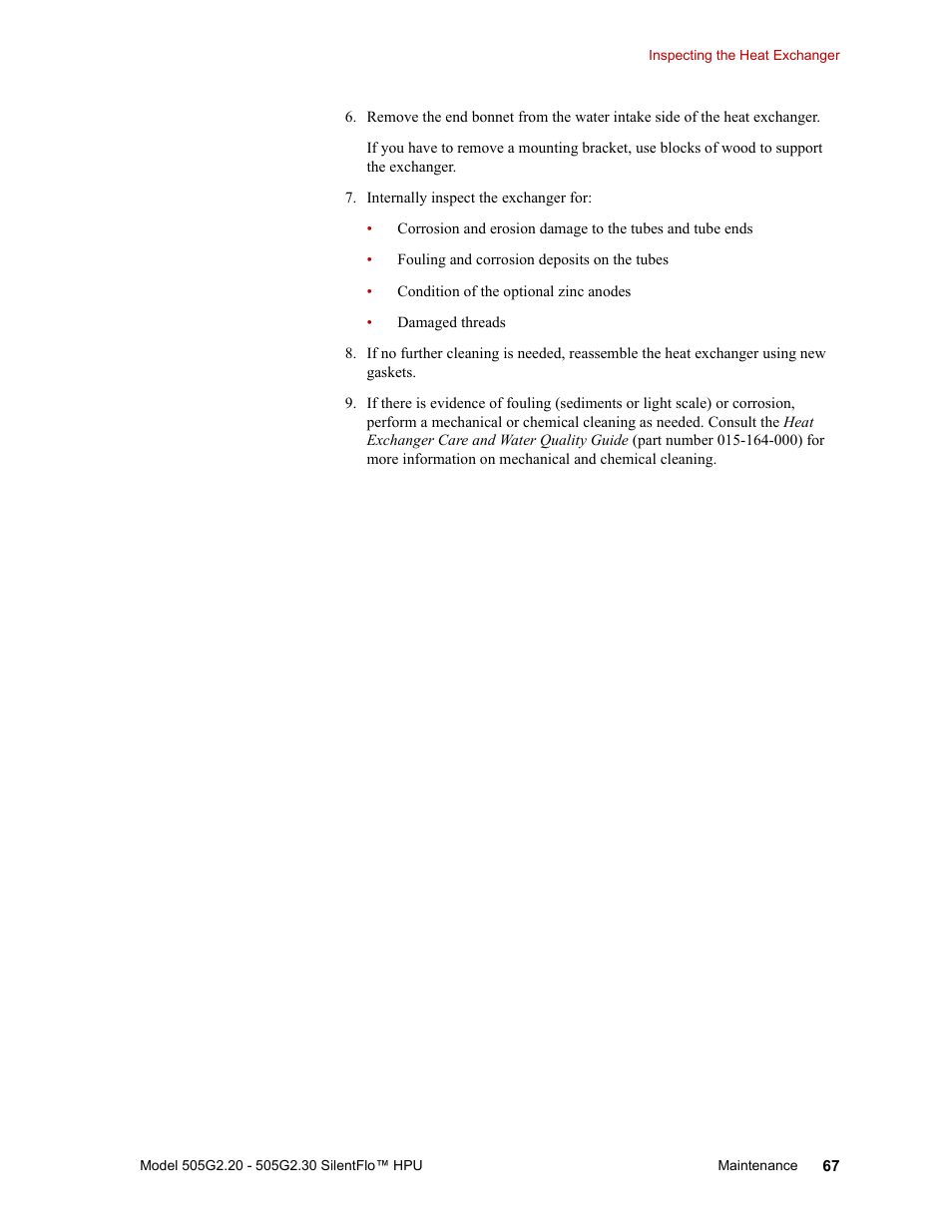 MTS Series 505G2 SilentFlo Hydraulic Power Unit Model 505G2-30 User Manual | Page 67 / 90