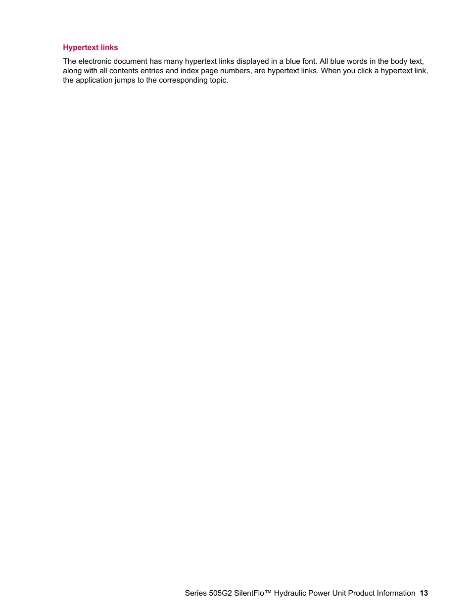 MTS Series 505G2 SilentFlo Hydraulic Power Unit Model 505G2-180 User Manual | Page 13 / 100