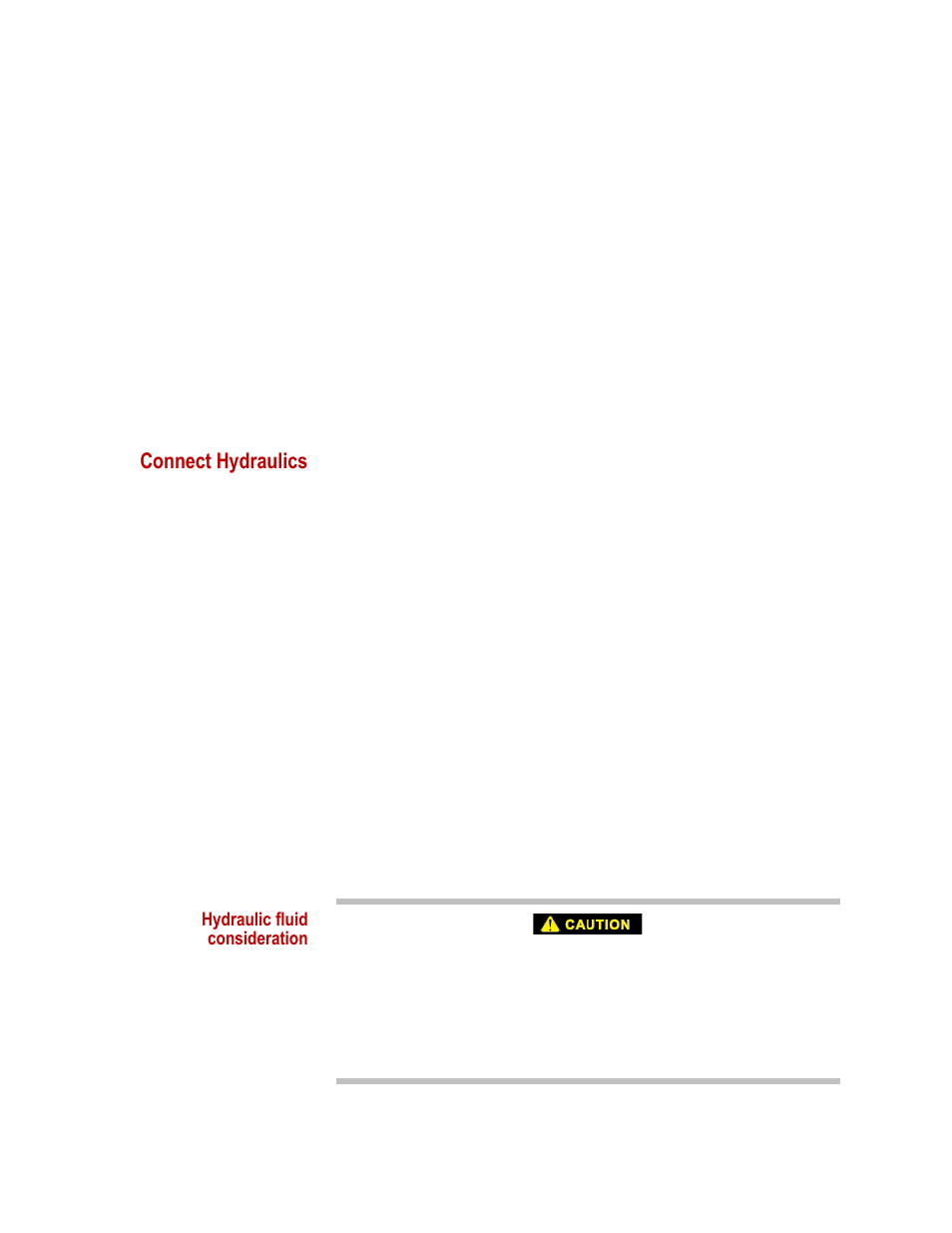 Connect hydraulics, Connect hydraulics 31 | MTS Isolation Service Manifold User Manual | Page 31 / 40