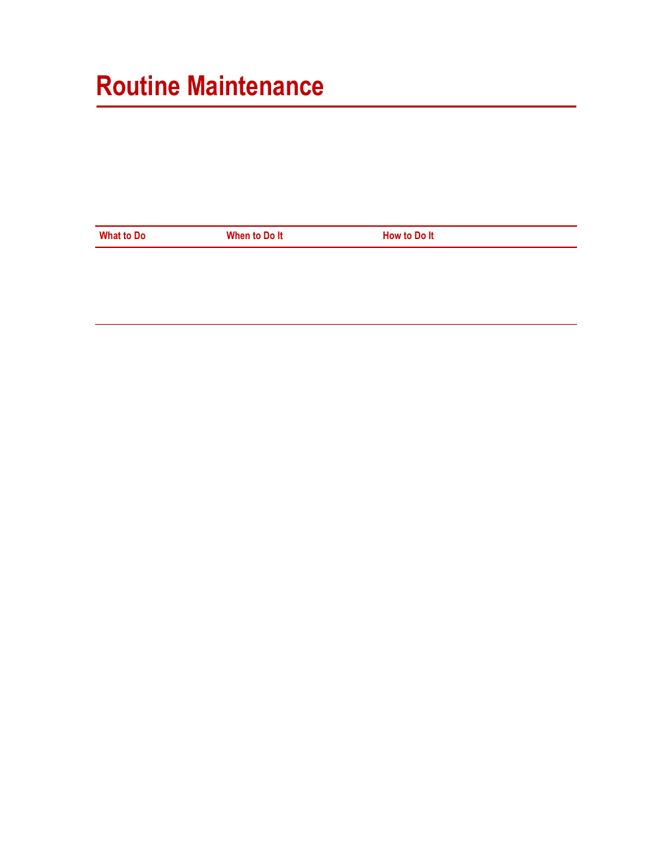 Routine maintenance, Routine maintenance 37 | MTS Isolation Service Manifold User Manual | Page 37 / 40