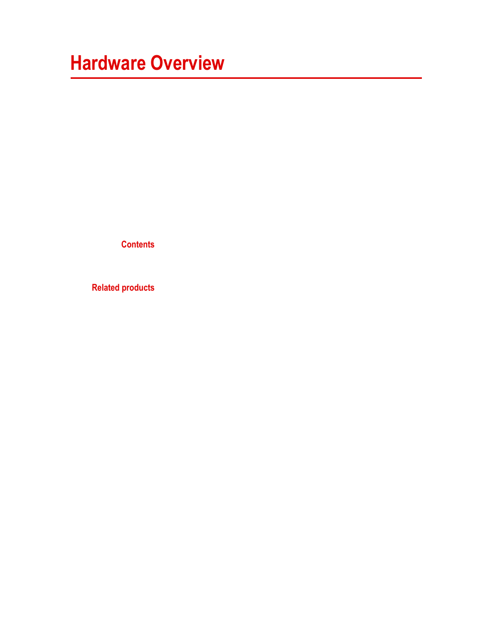 Hardware overview, Hardware overview 13 | MTS Isolation Service Manifold Controller User Manual | Page 13 / 36