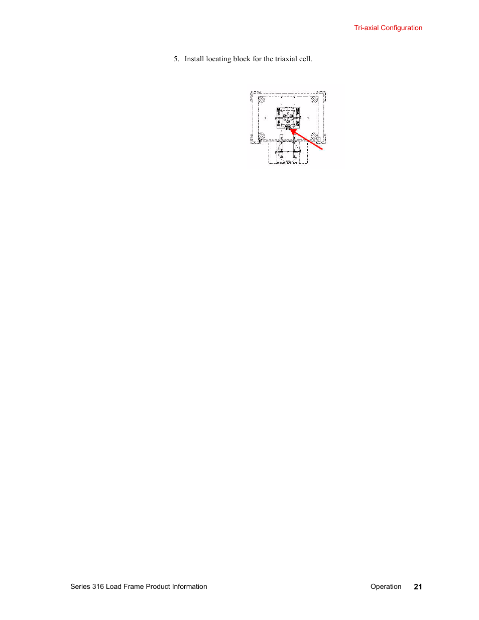 MTS 316 Load Frame User Manual | Page 21 / 44