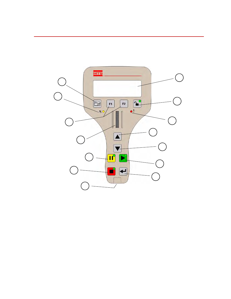 Handset control, Handset control 63 | MTS Insight Material Testing Systems User Manual | Page 63 / 78