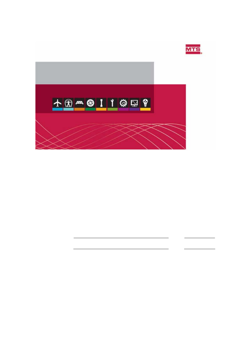 MTS Criterion 60 - Installation and Commissioning Plan User Manual | 15 pages
