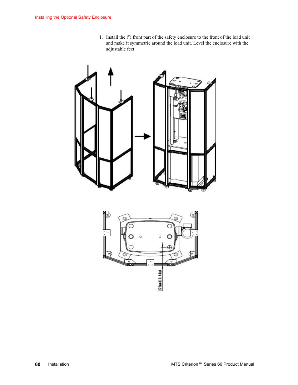 MTS Criterion 60 - Manual User Manual | Page 60 / 98