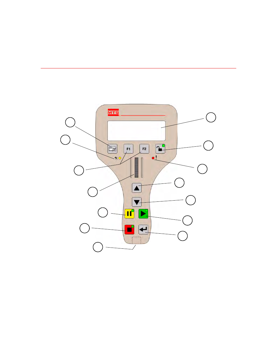 Handset control, Handset control 68 | MTS Insight - 1kN to 300kN User Manual | Page 68 / 76