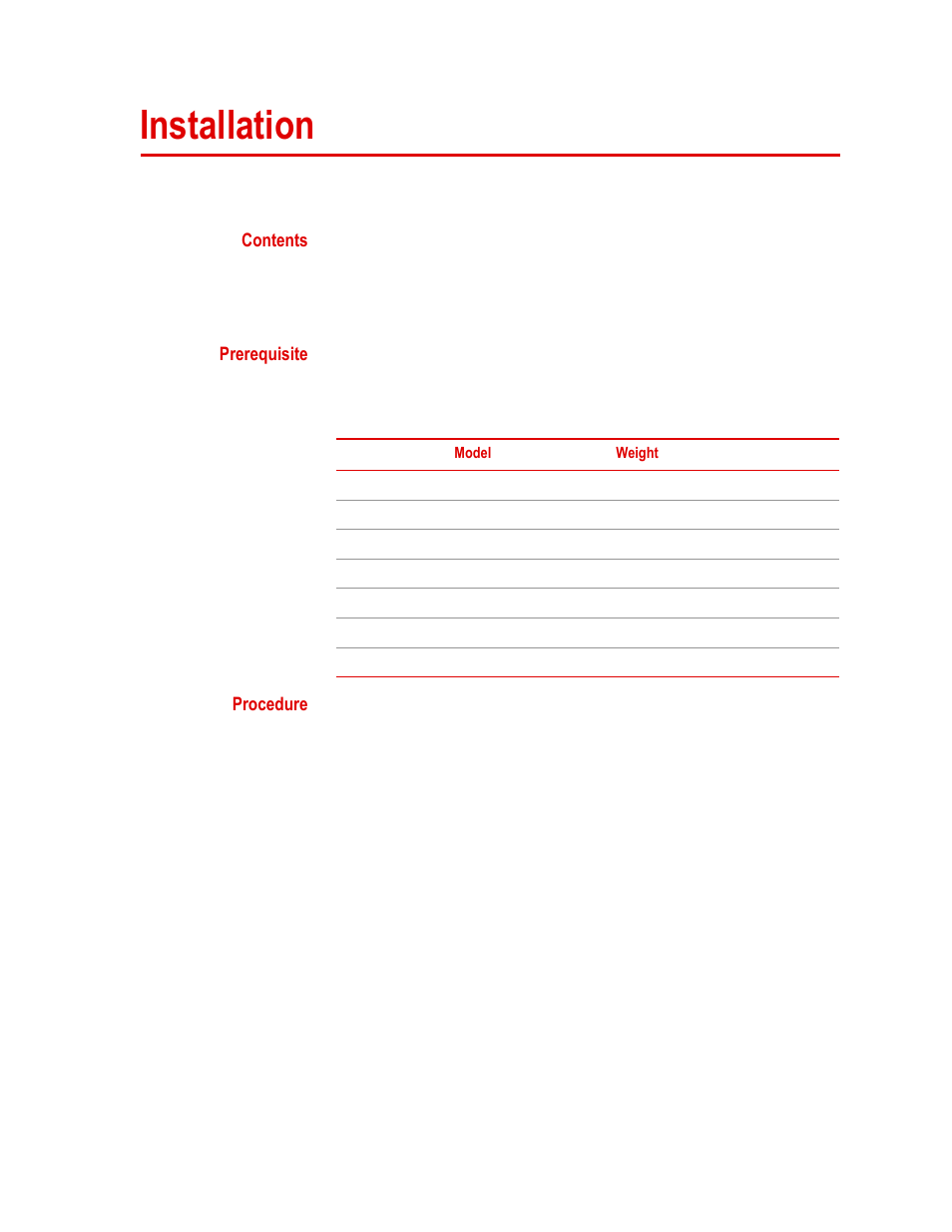 Installation, Installation 33 | MTS Series 311 Load Frame User Manual | Page 33 / 86