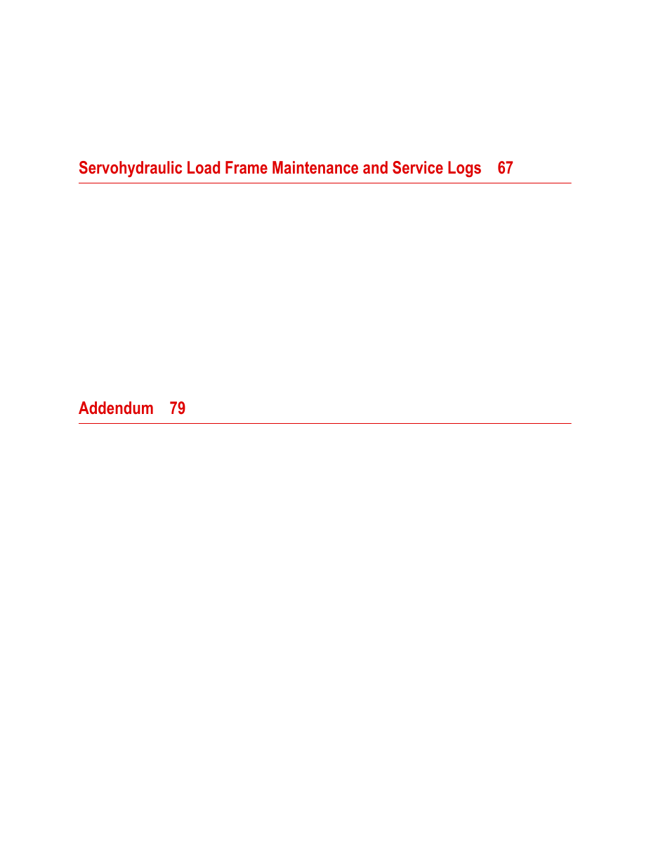 Addendum 79 | MTS Series 311 Load Frame User Manual | Page 4 / 86