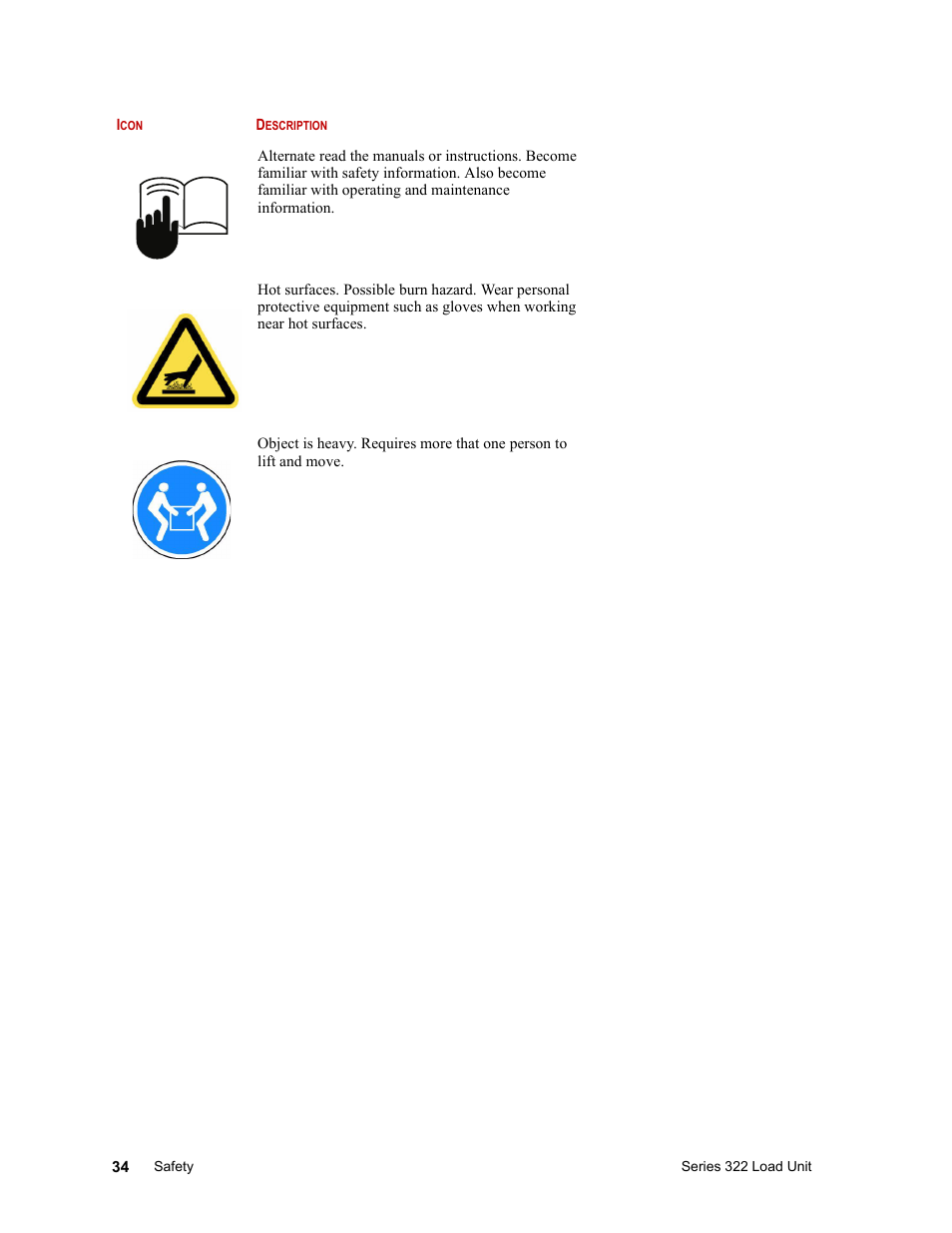 MTS Series 322 Load Frames User Manual | Page 34 / 96