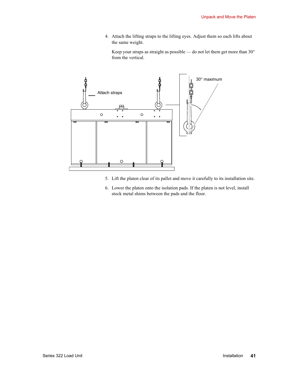 MTS Series 322 Load Frames User Manual | Page 41 / 96
