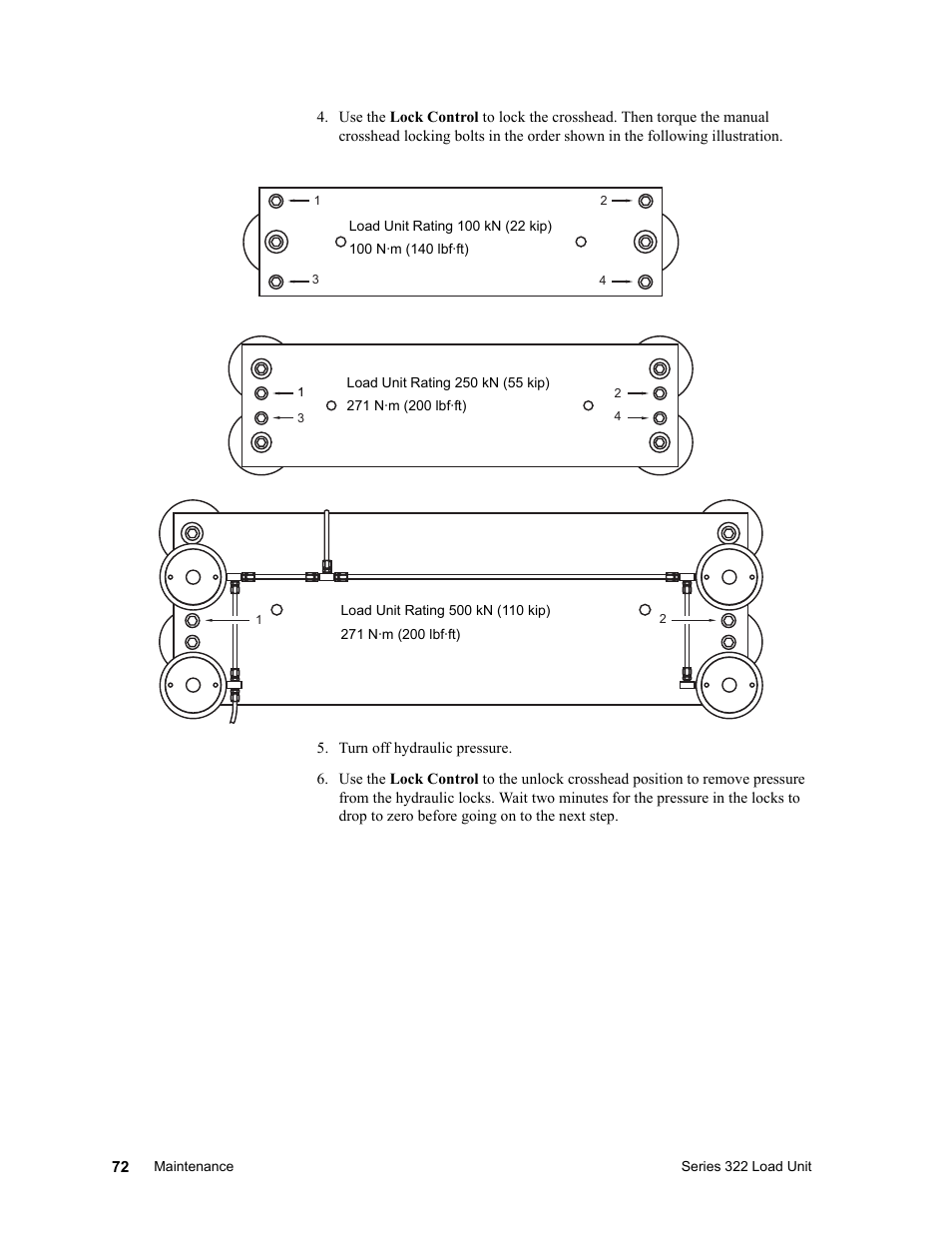 MTS Series 322 Load Frames User Manual | Page 72 / 96