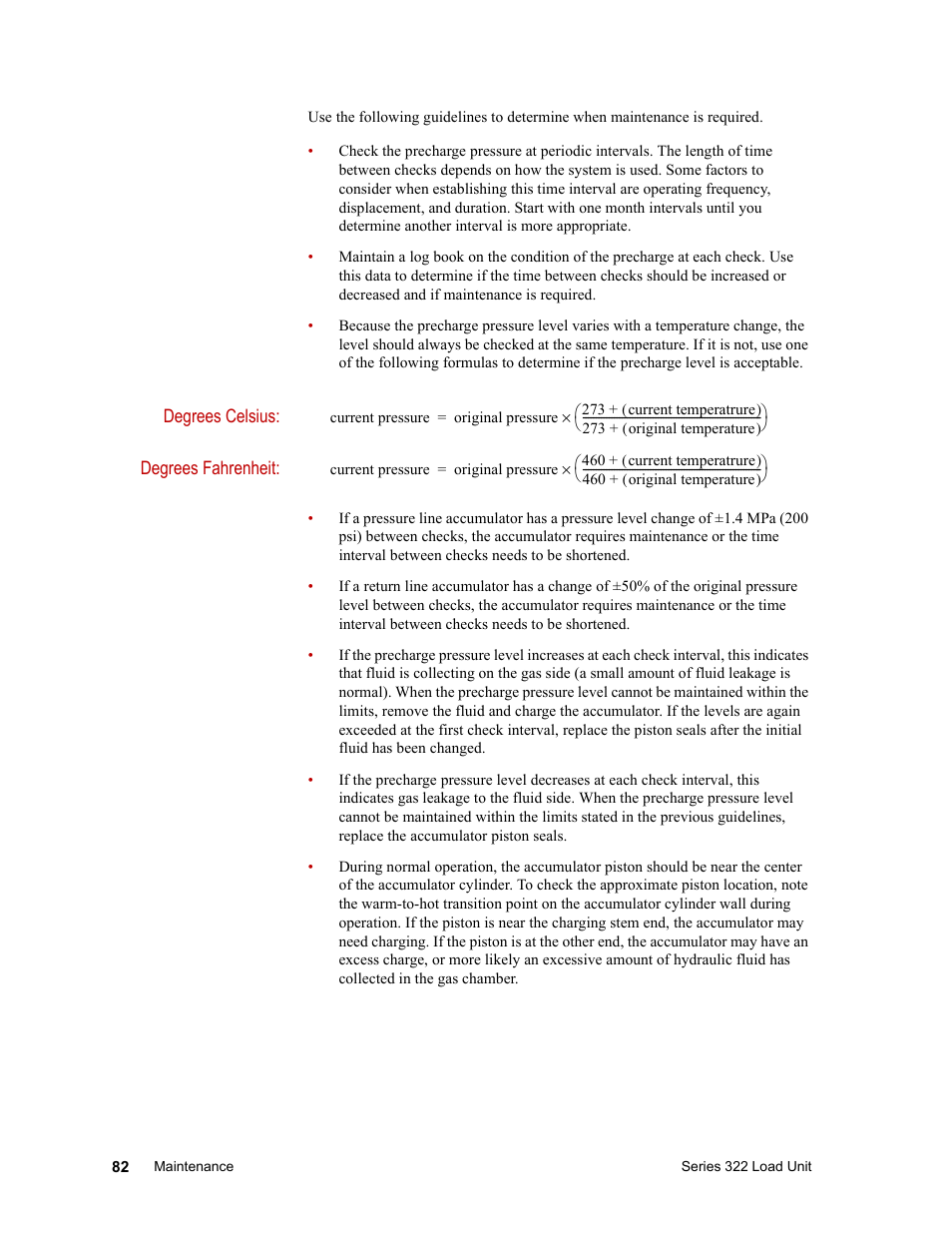 MTS Series 322 Load Frames User Manual | Page 82 / 96