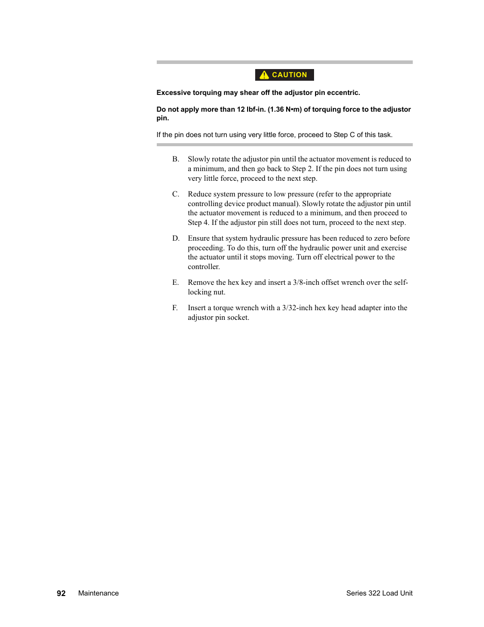 MTS Series 322 Load Frames User Manual | Page 92 / 96