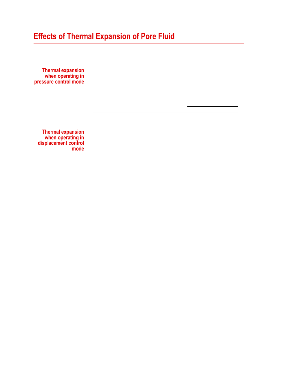 Effects of thermal expansion of pore fluid, Effects of thermal expansion of pore fluid 26 | MTS Model 286-30 Pore Pressure Intensifier User Manual | Page 26 / 44