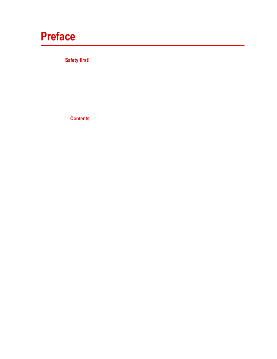 Preface, Preface 5 | MTS Model 286-30 Pore Pressure Intensifier User Manual | Page 5 / 44