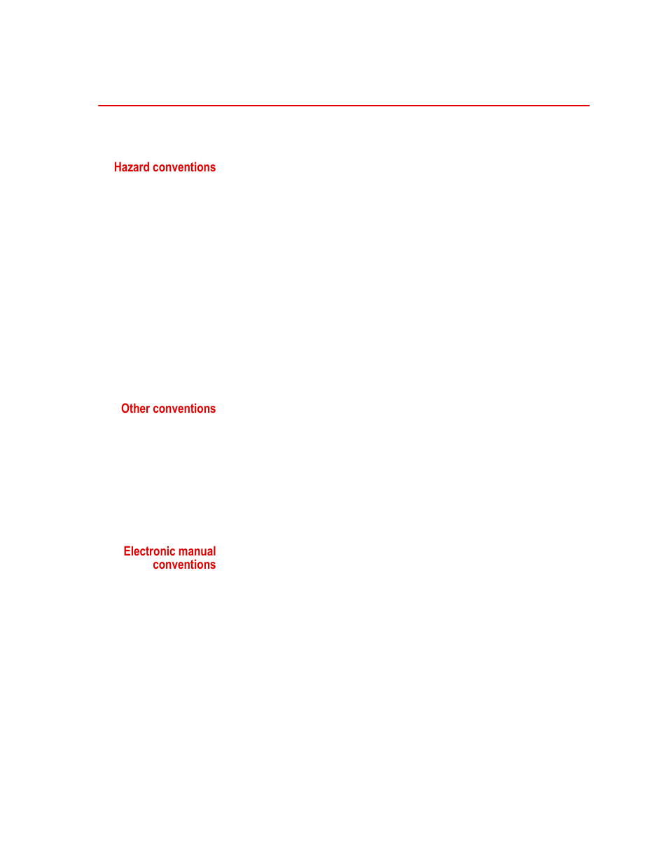 Conventions, Conventions 7 | MTS Model 286-30 Pore Pressure Intensifier User Manual | Page 7 / 44