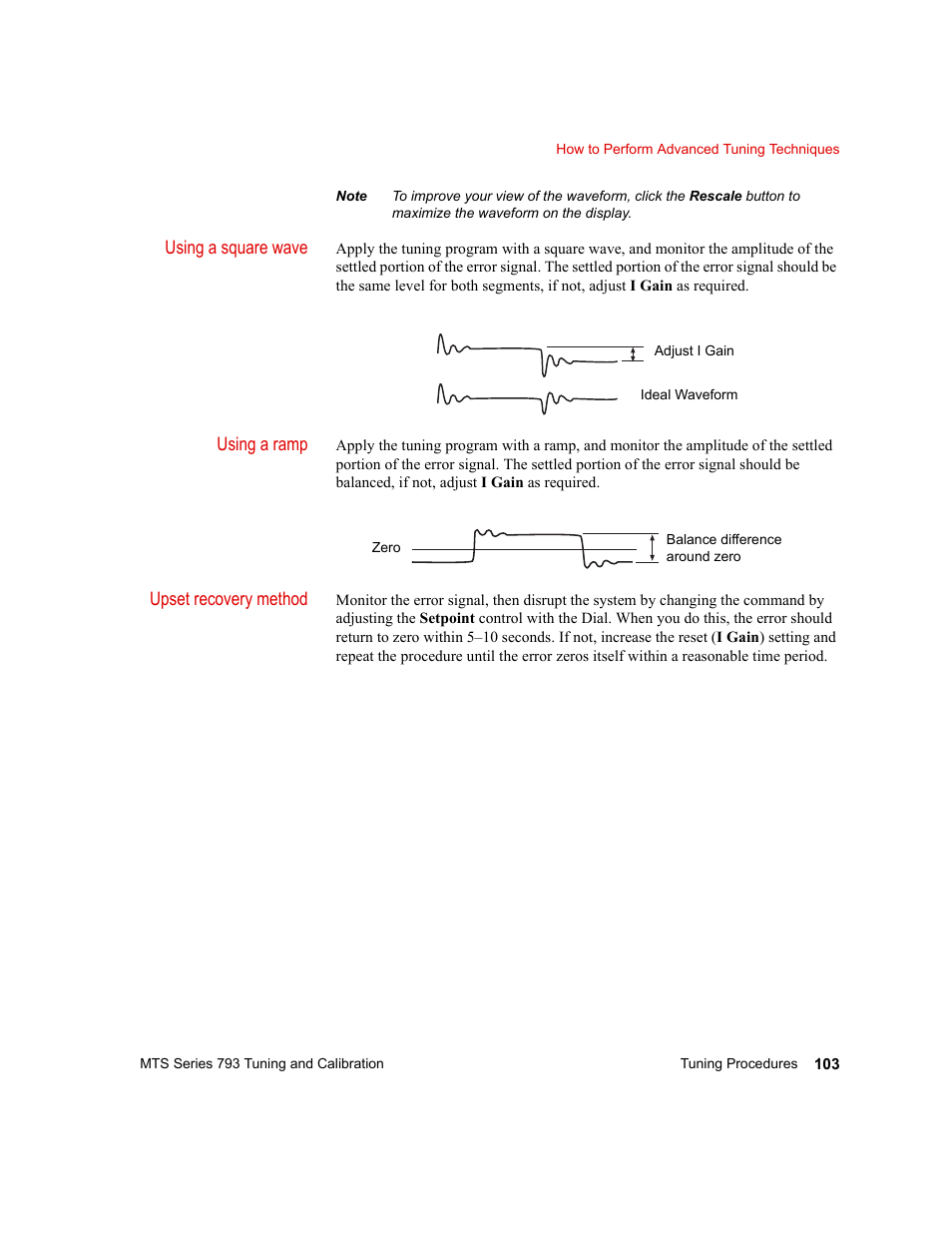 MTS Series 793 User Manual | Page 103 / 218