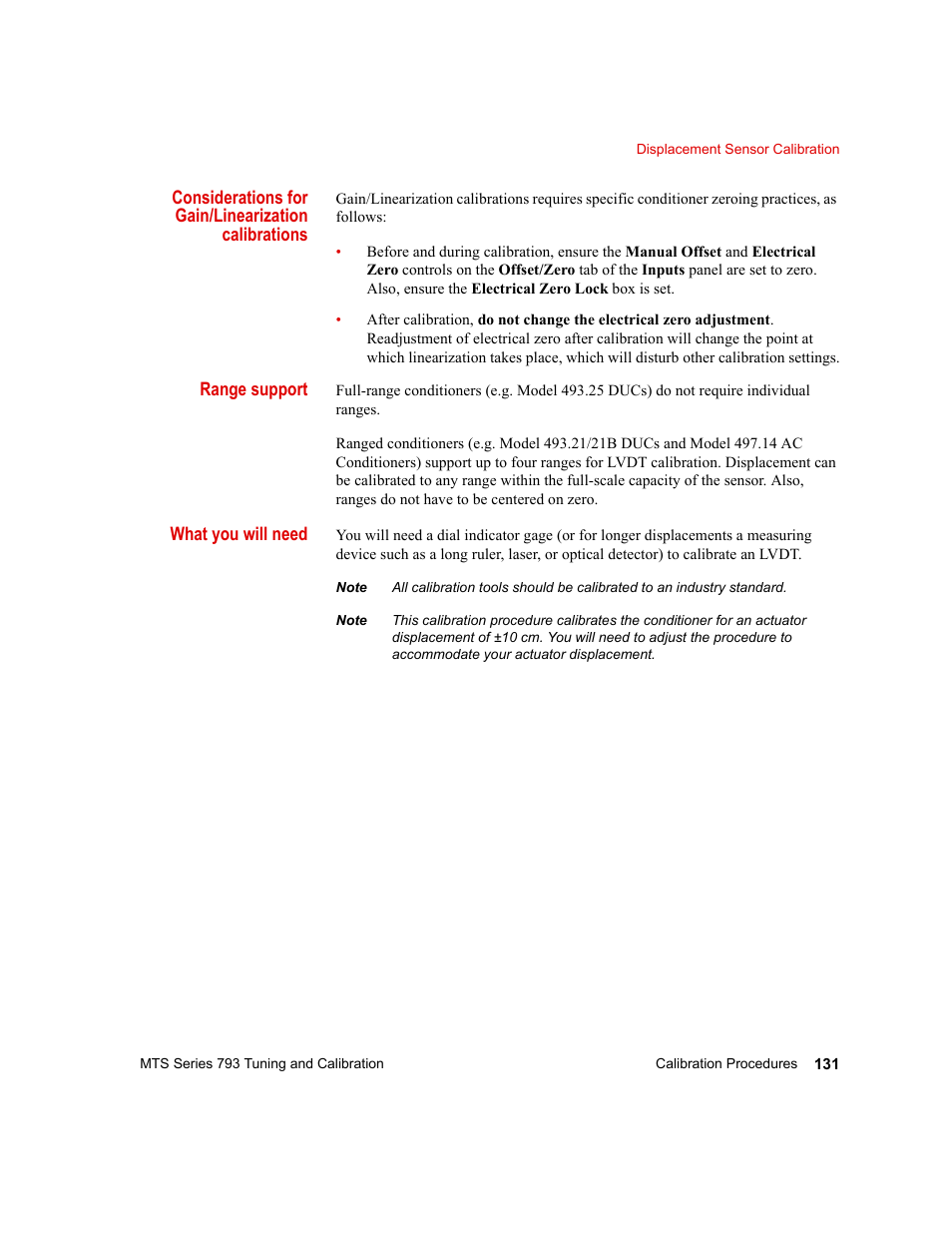 MTS Series 793 User Manual | Page 131 / 218